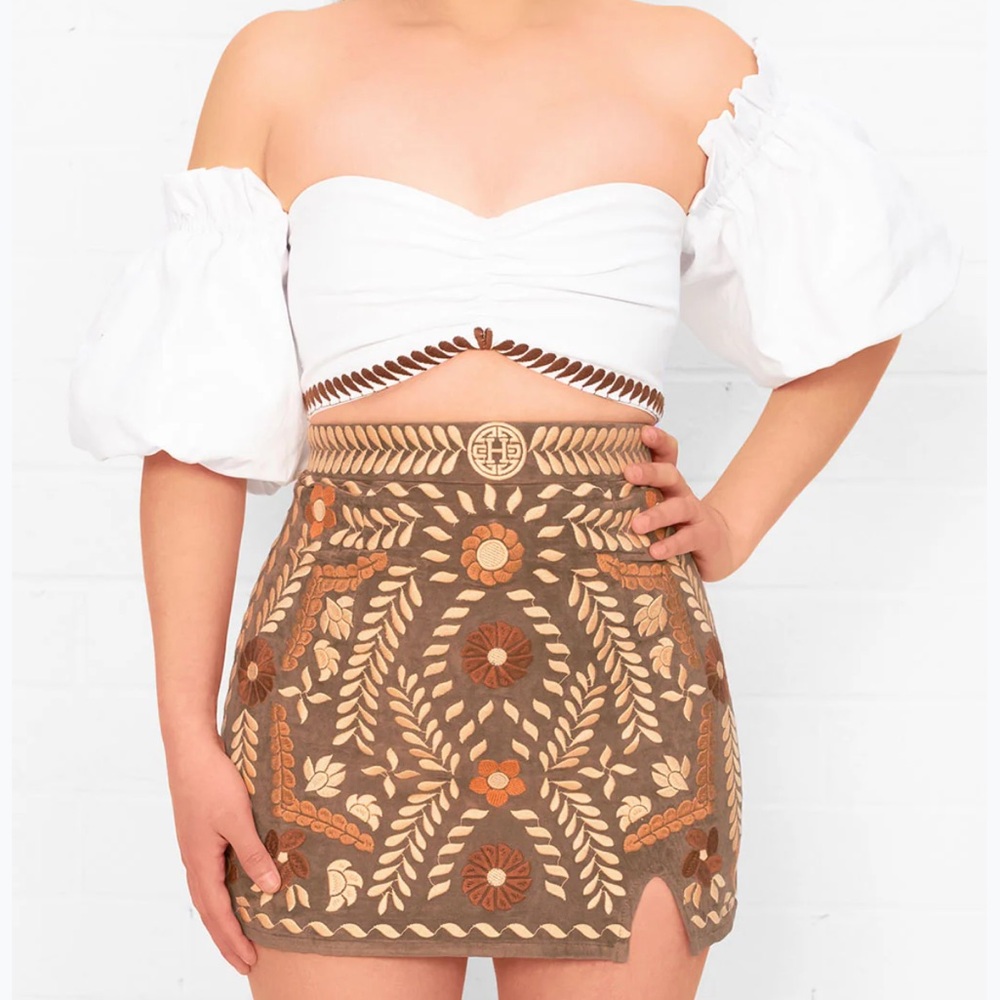 Parrandera crop top holiday edition